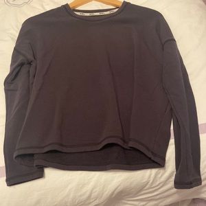 Madewell SUPER COMFY Grey long sleeve